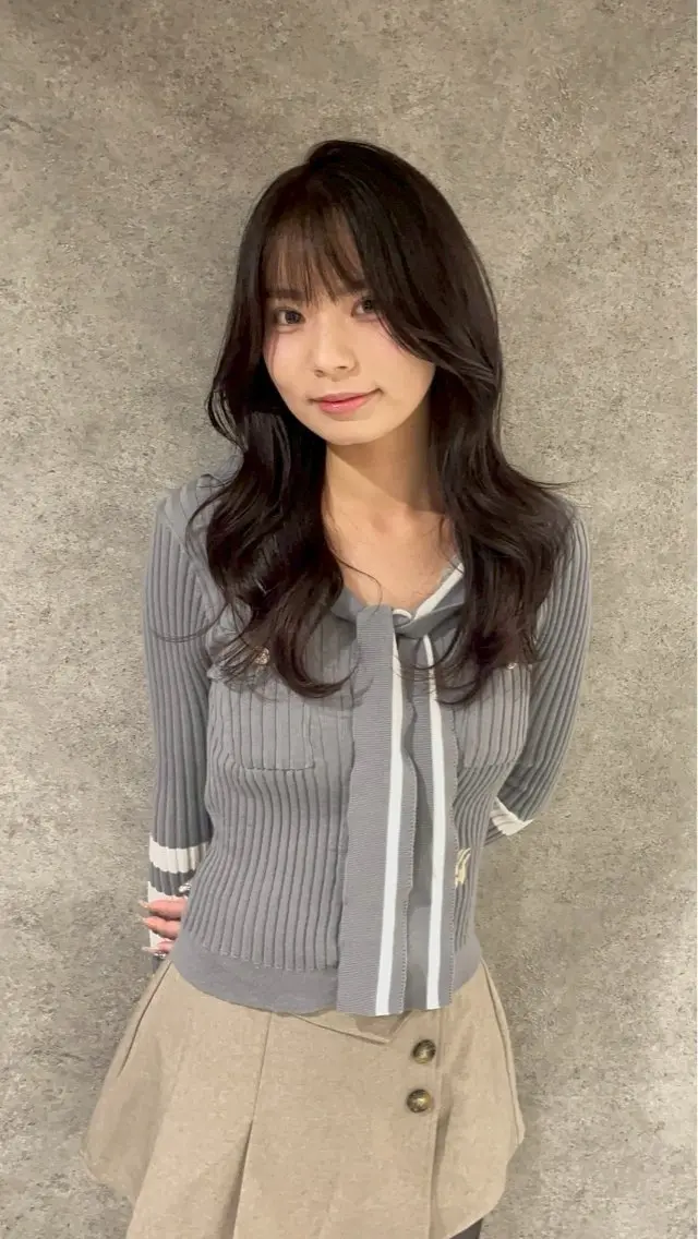 ロング カラー 紅都🫧水光カラー ブラウンベージュ🫧のヘアスタイル
