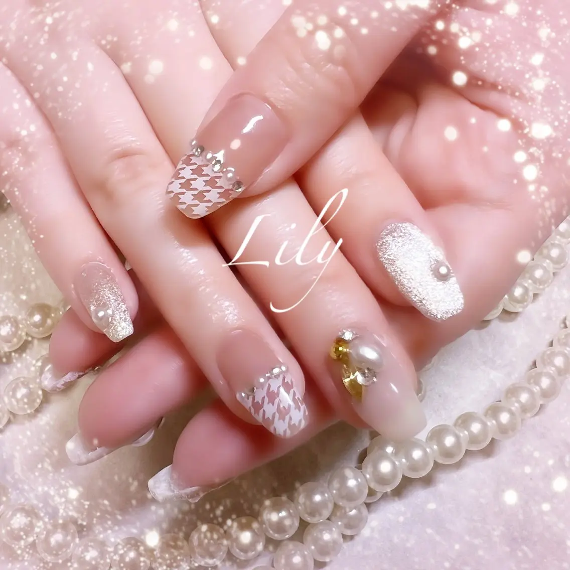 ネイル ハンドネイル Lily*nail 🌻Mii🌻のネイルデザイン
