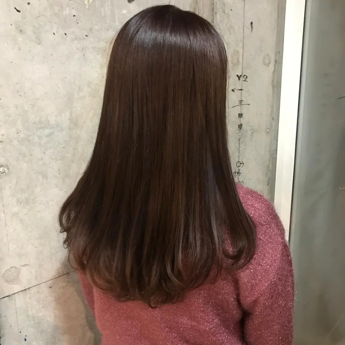 ロング カラー 開發 智也のヘアスタイル