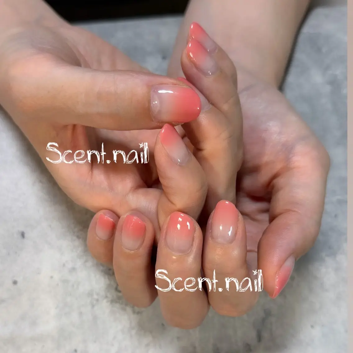 ネイル ピンク ハンドネイル Scent.nail セントネイルのネイルデザイン