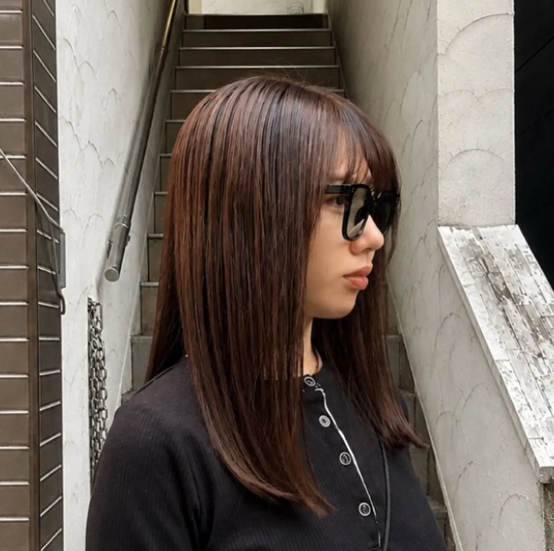 ロング ESQUISSE リコのヘアスタイル