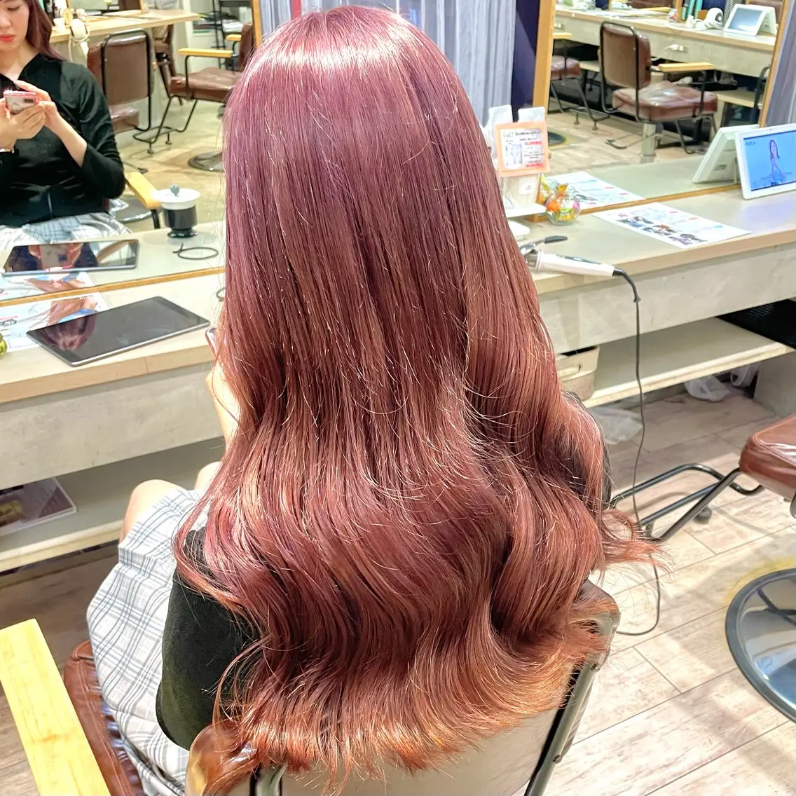 ロング カラー 後藤 舞衣のヘアスタイル