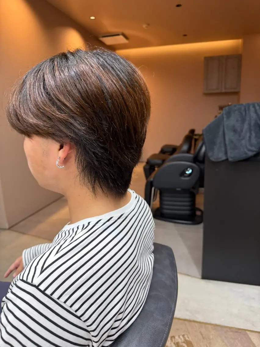 メンズ カット 岩佐 優之心のヘアスタイル