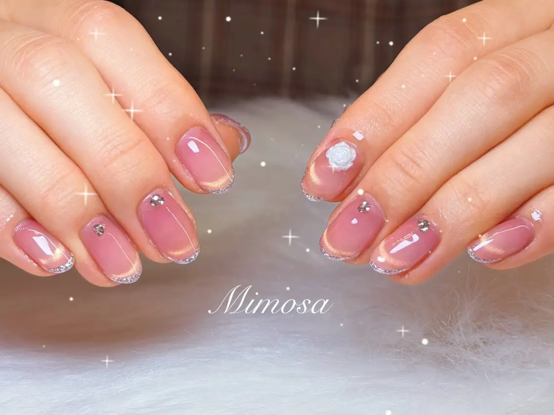 ネイル ハンドネイル 🫧Mimosa 吉祥寺のネイルデザイン