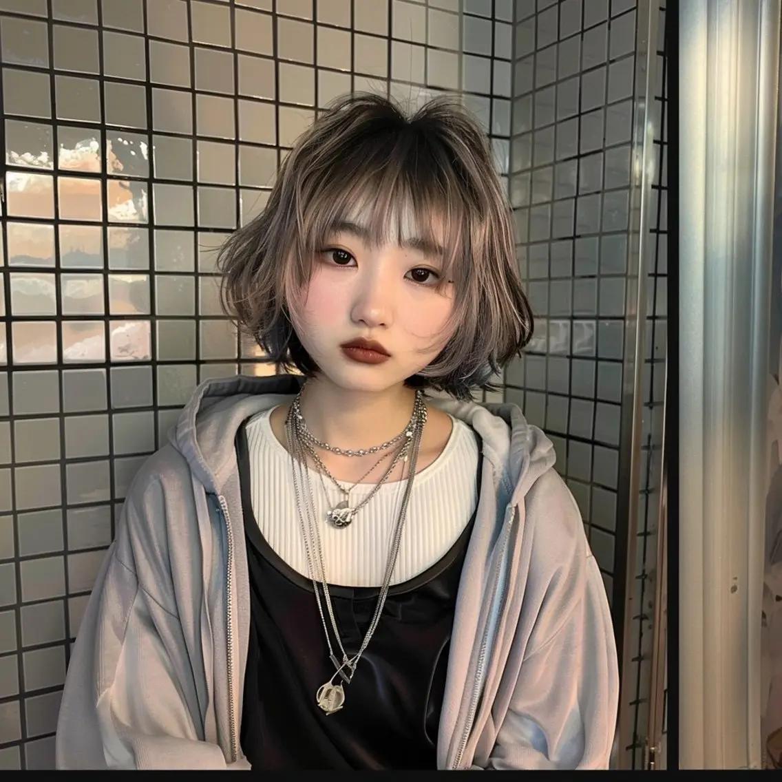 ショート カラー Lucia 植田泰介のヘアスタイル