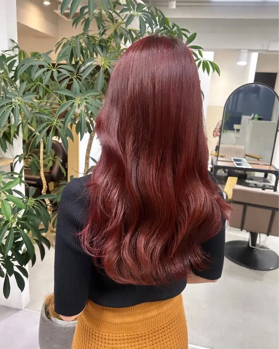 ロング カラー コジロウ ／銀座／カラーのヘアスタイル