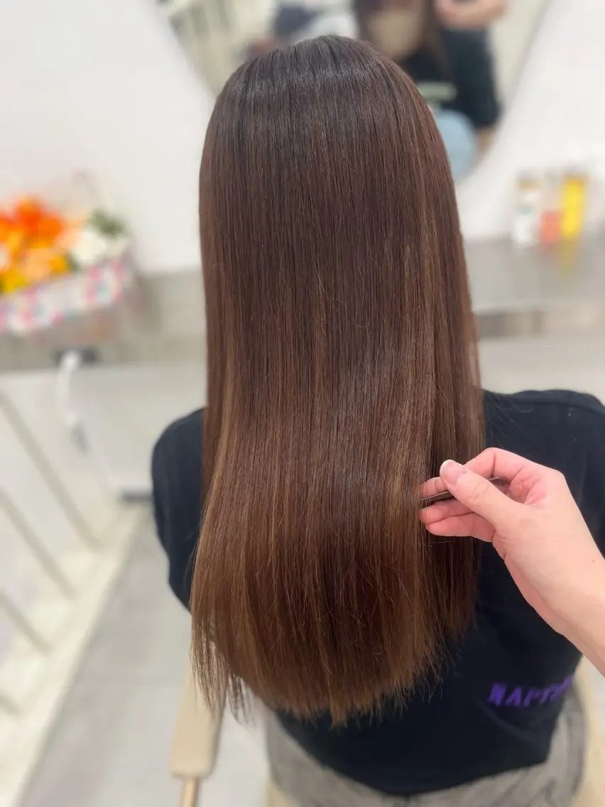 ロング トリートメント トリートメント N°Elune みゆきのヘアスタイル