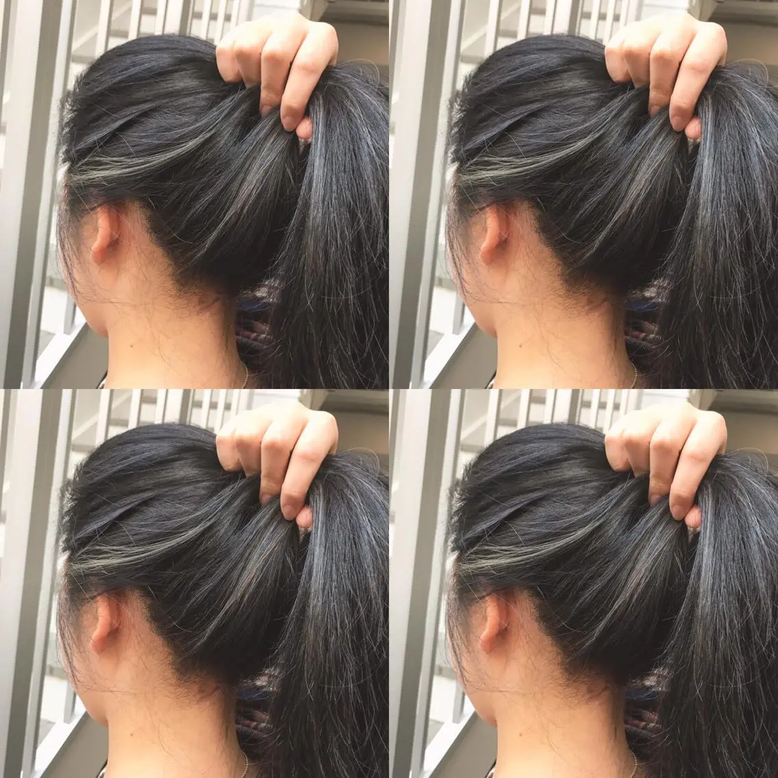ロング カラー ヘアアレンジ ハイライトカラー ハイライト ヘアカラー トリートメント 縮毛矯正 髪質改善寺坂雄飛💐のヘアスタイル