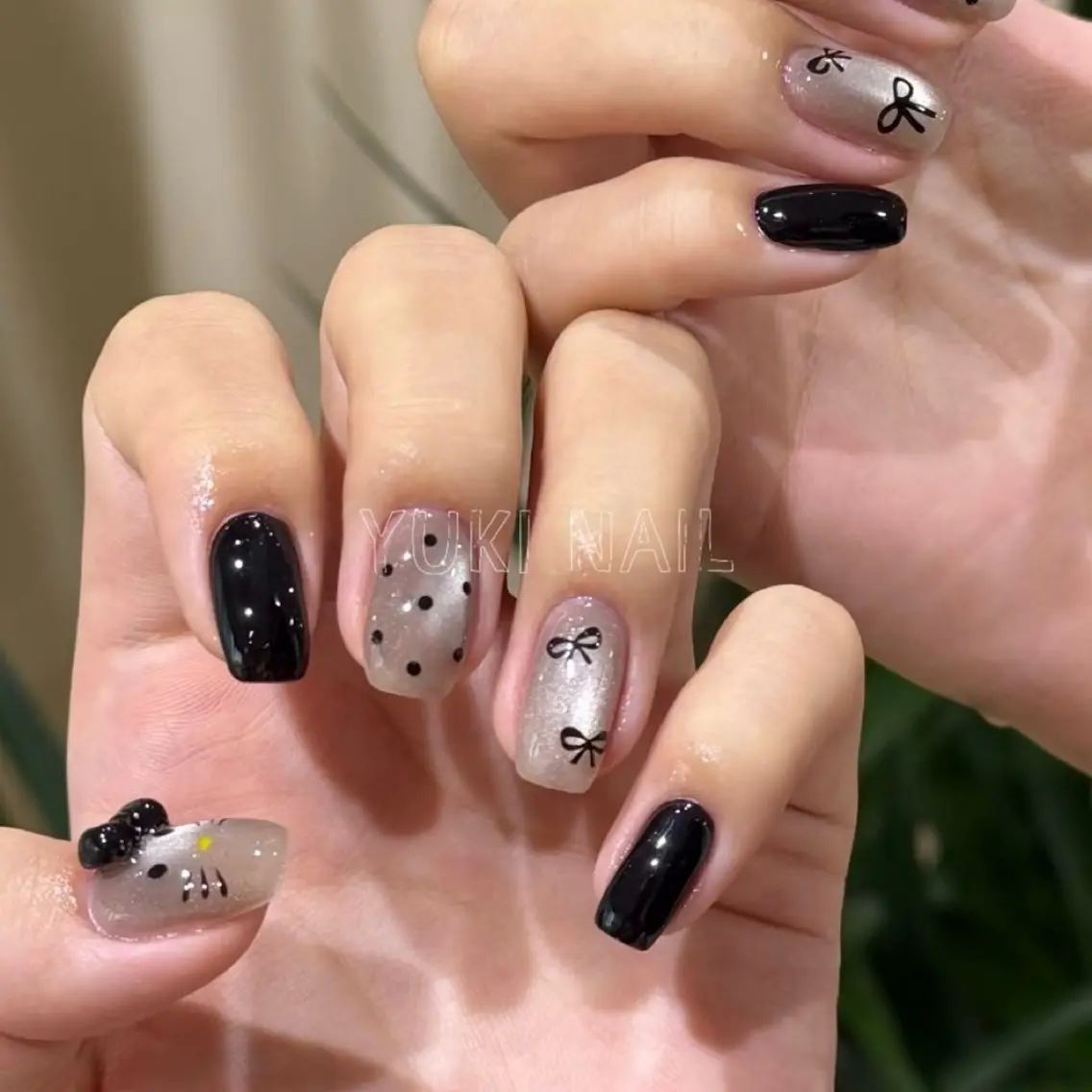 🌸持ち込みデザイン(デザイン、大きいパーツ6本)¥7980の写真