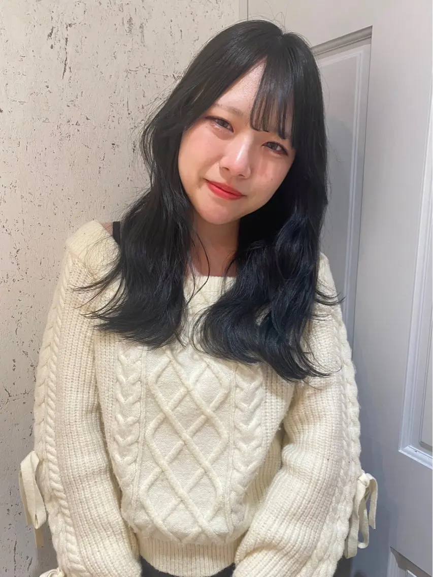 ロング カラー ブリーチ ブリーチなしカラー ヘアカラー ヘッドスパ mai / linoah˚✧のヘアスタイル
