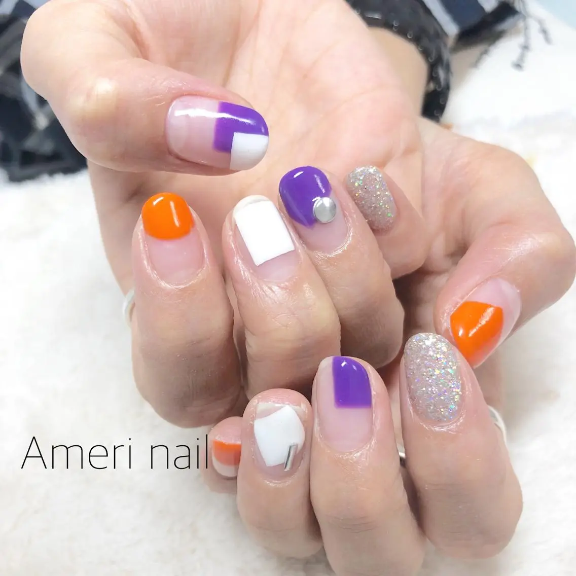 ネイル ハンドネイル Ameri nail /UKIのネイルデザイン