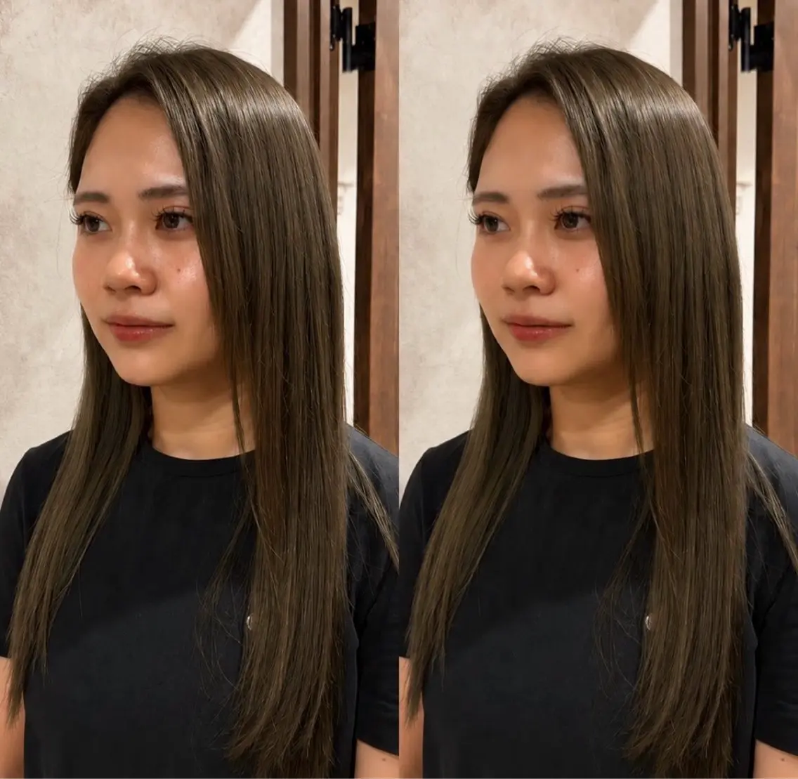 カラー ヘアカラー 鶴ケ峰カラー 透明感カラー葵🫧のヘアスタイル