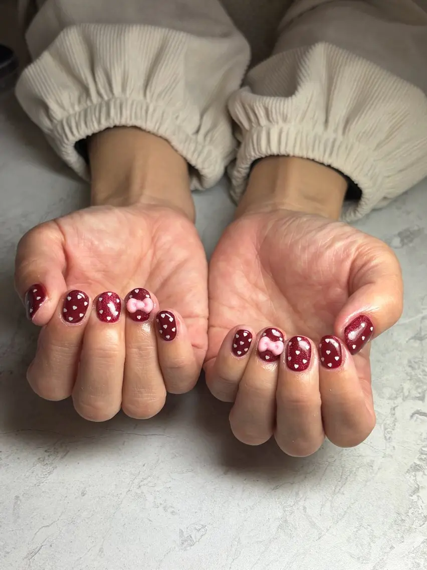 ネイル マグネットネイル ハンドネイル nailme!/松下 侑未のネイルデザイン