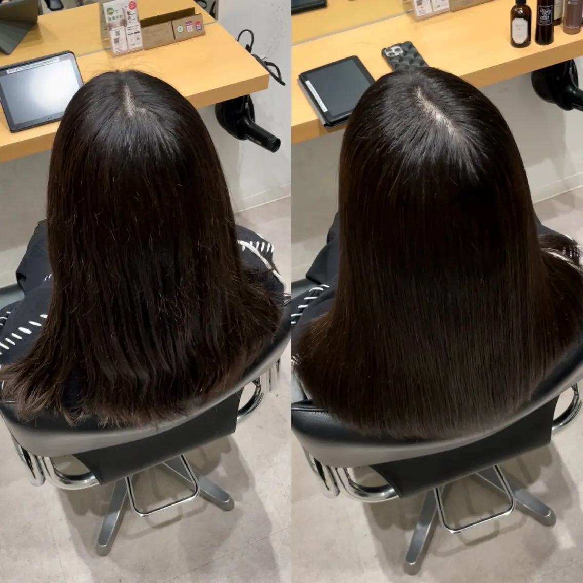 ミディアム カラー トリートメント 髪質改善ヘアケア 艶髪特化/上田のヘアスタイル