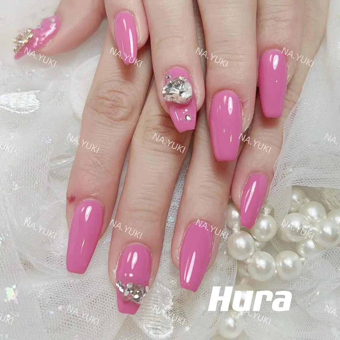 ネイル ハンドネイル ハンドケア YUKI 💗 渋谷店のネイルデザイン
