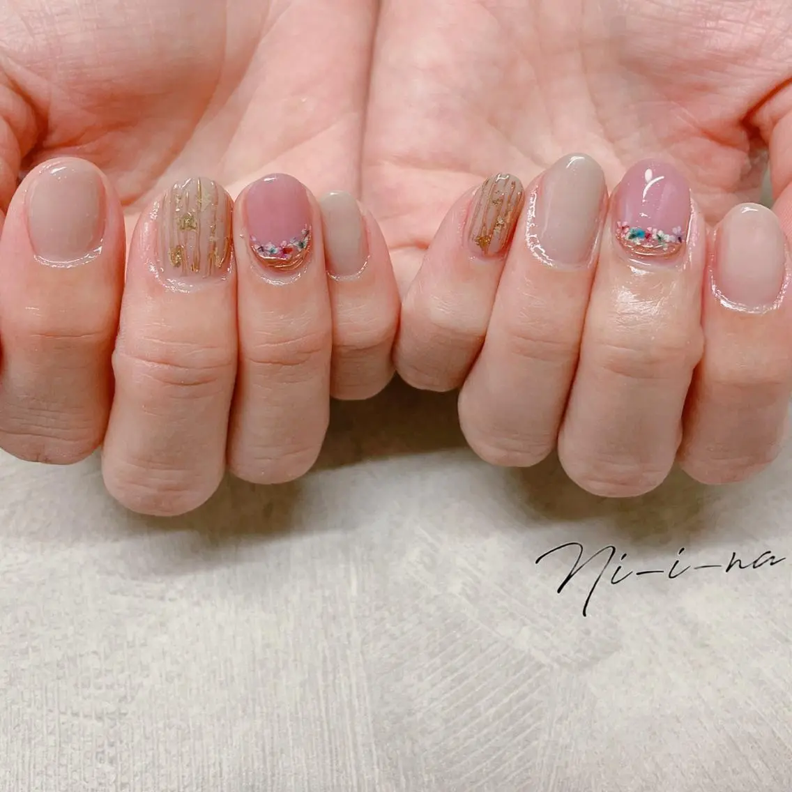 ネイル nail salon Ni-i-naのネイルデザイン