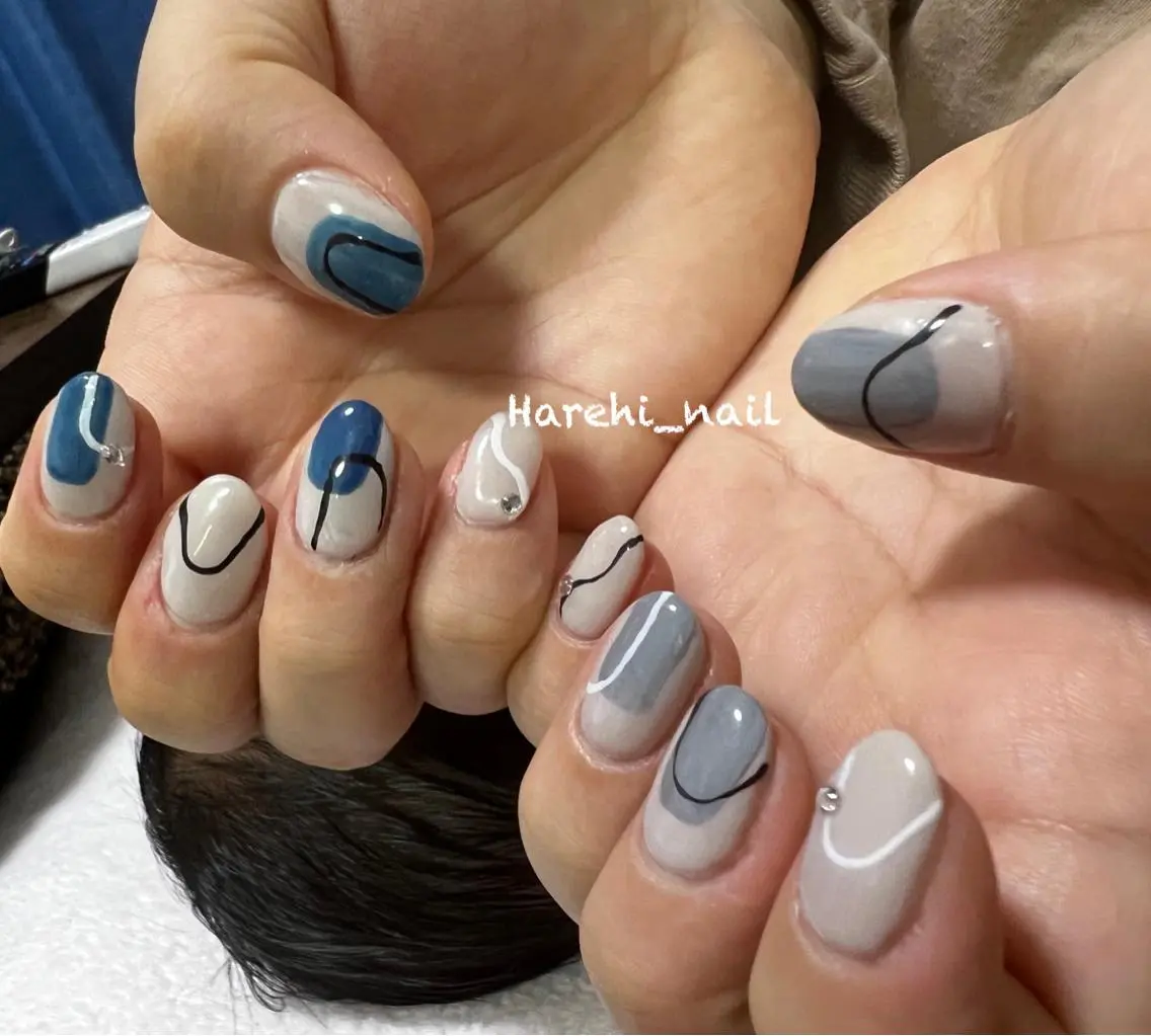 ネイル ハンドネイル Harehi_ nailのネイルデザイン