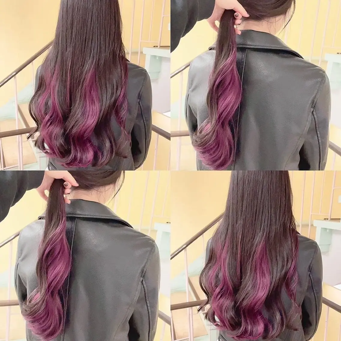カラー ヘアカラー トリートメント 渋谷:インナーカラー ／🍒エリカ🍒のヘアスタイル