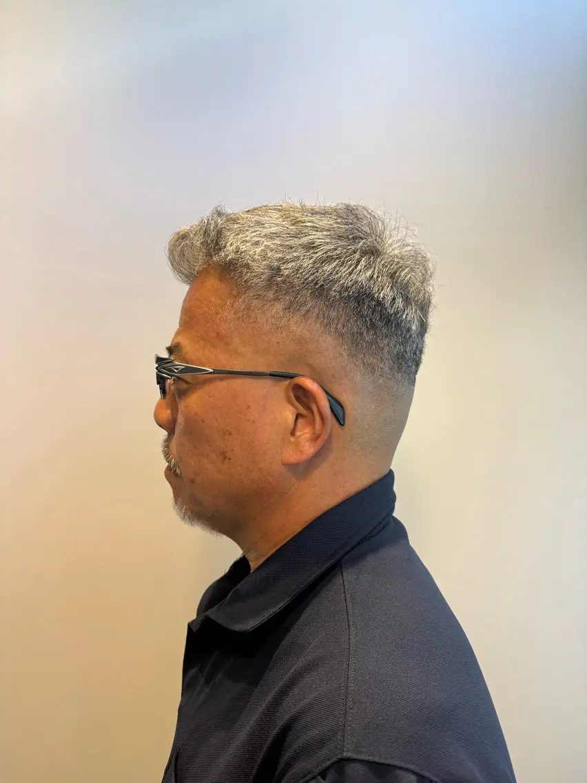 ショート カット パーマ 福永 縁のヘアスタイル