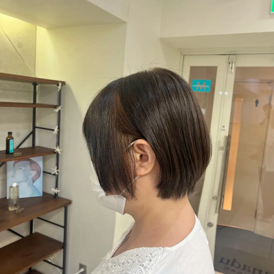 ショート カラー カット ヘアカラー モデル募集中🌟 ふくむらのヘアスタイル