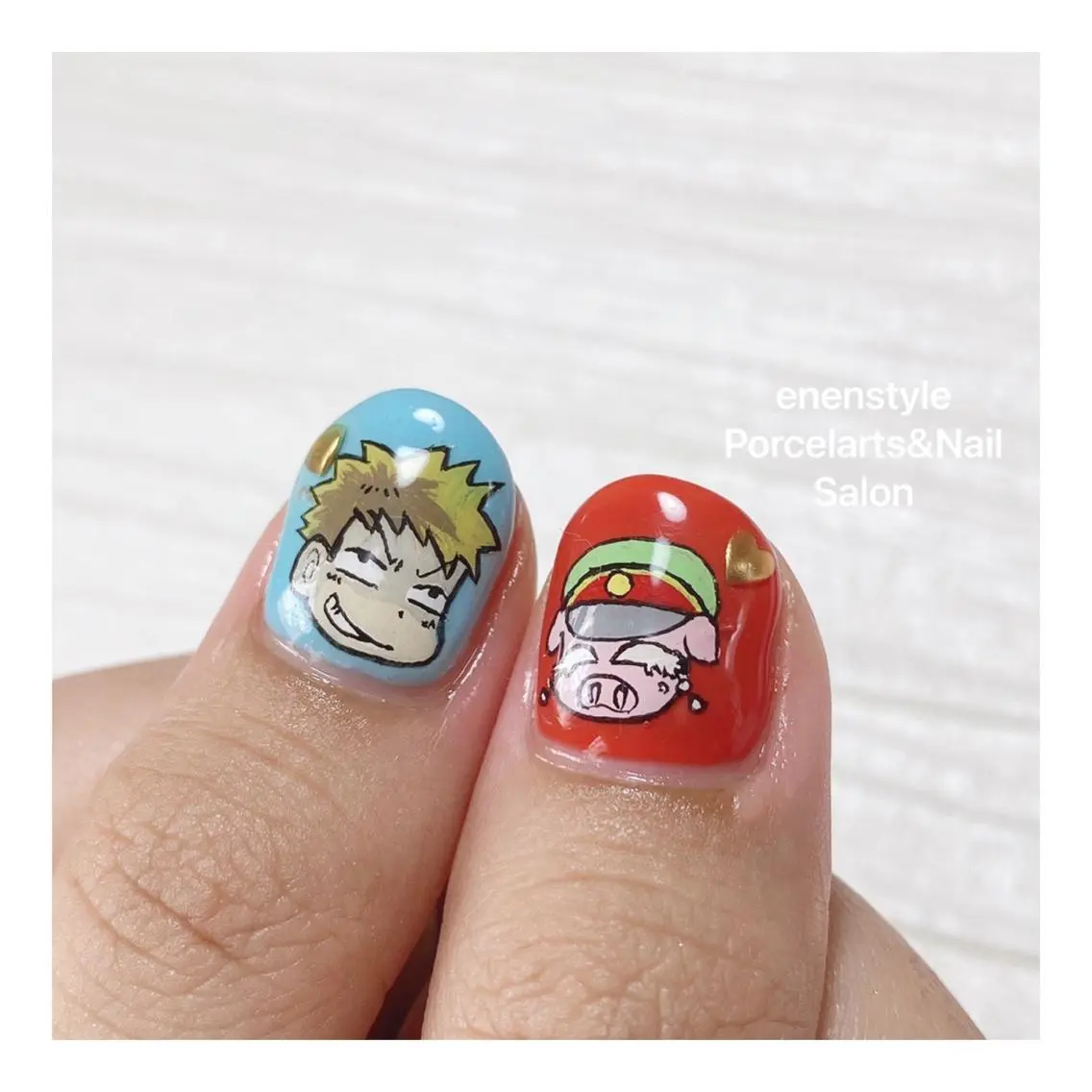 ショート ネイル 🐾enen style 🐾のネイルデザイン