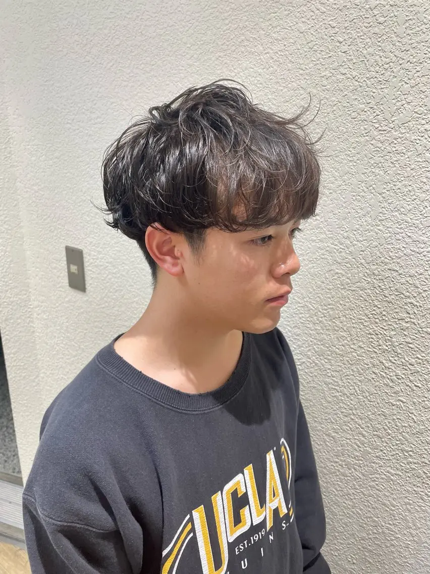 パーマ メンズ 新規再来率No.1 金山/メンズパーマのヘアスタイル