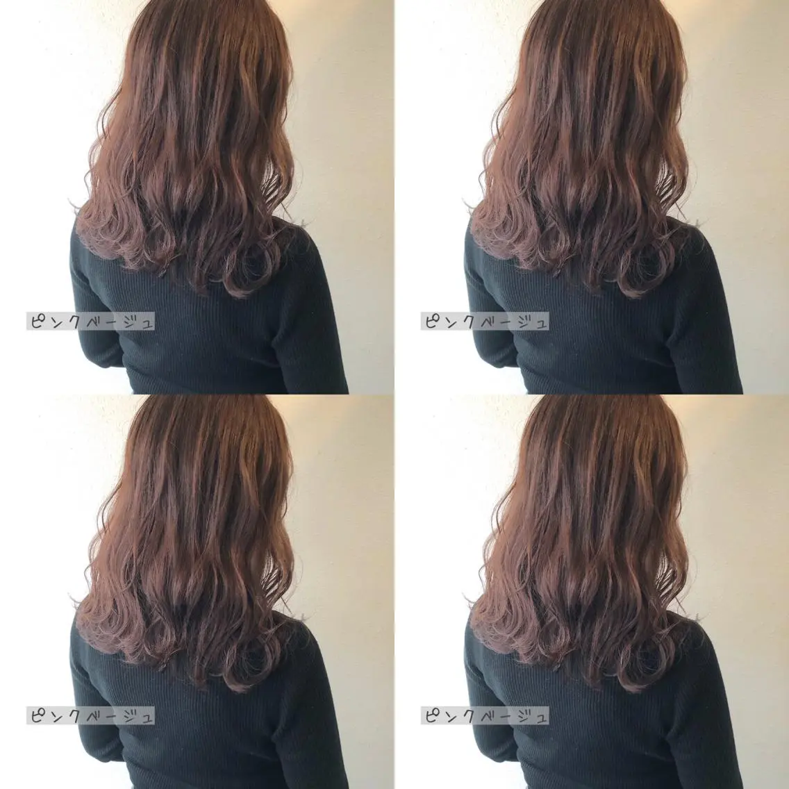 セミロング カラー ブリーチ あさだ しゅうたろうのヘアスタイル