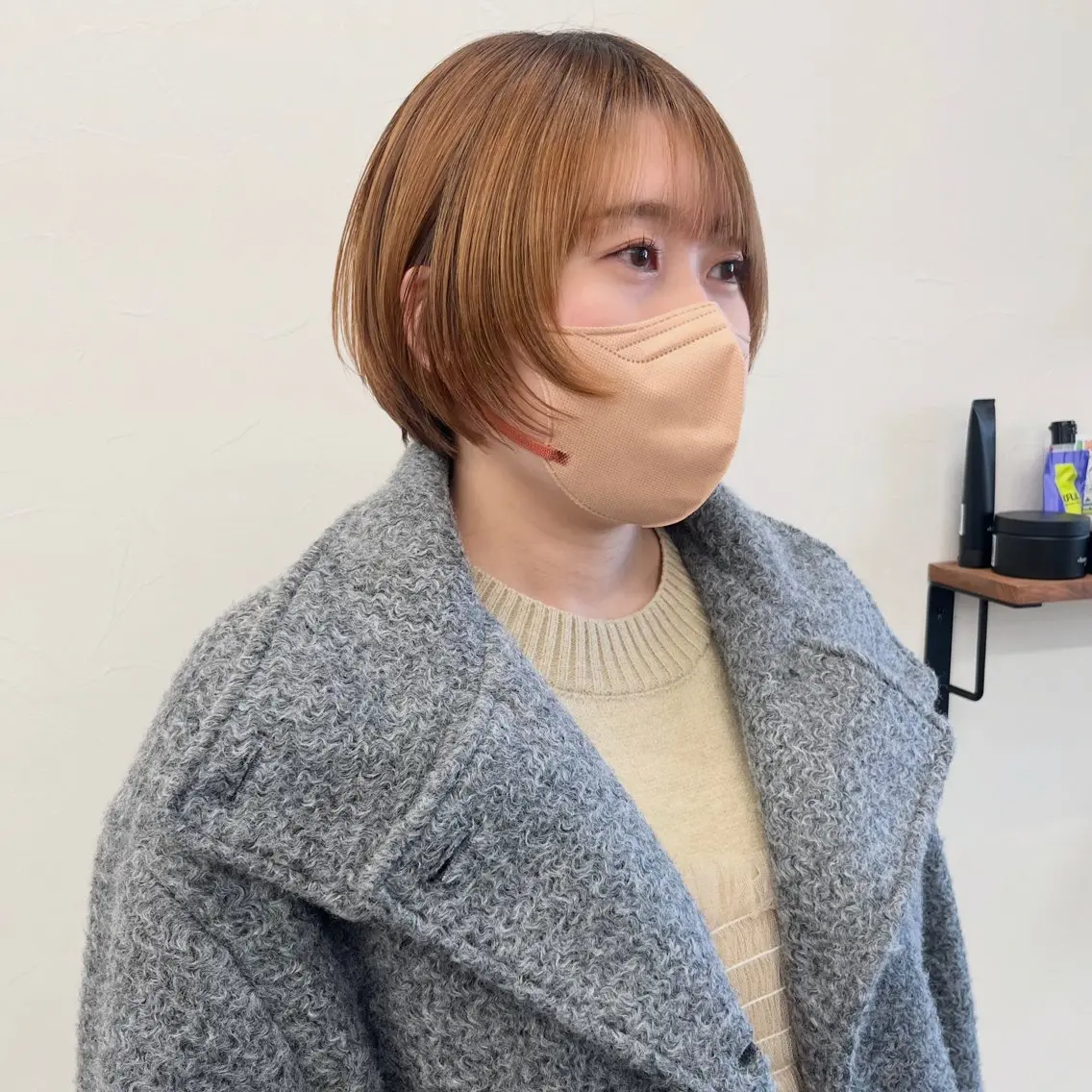 ショート ショートレイヤー ボブ 顔まわりレイヤー 髪質改善 レイヤーカット カット トリートメント 初めてのショート お任せください✂️のヘアスタイル