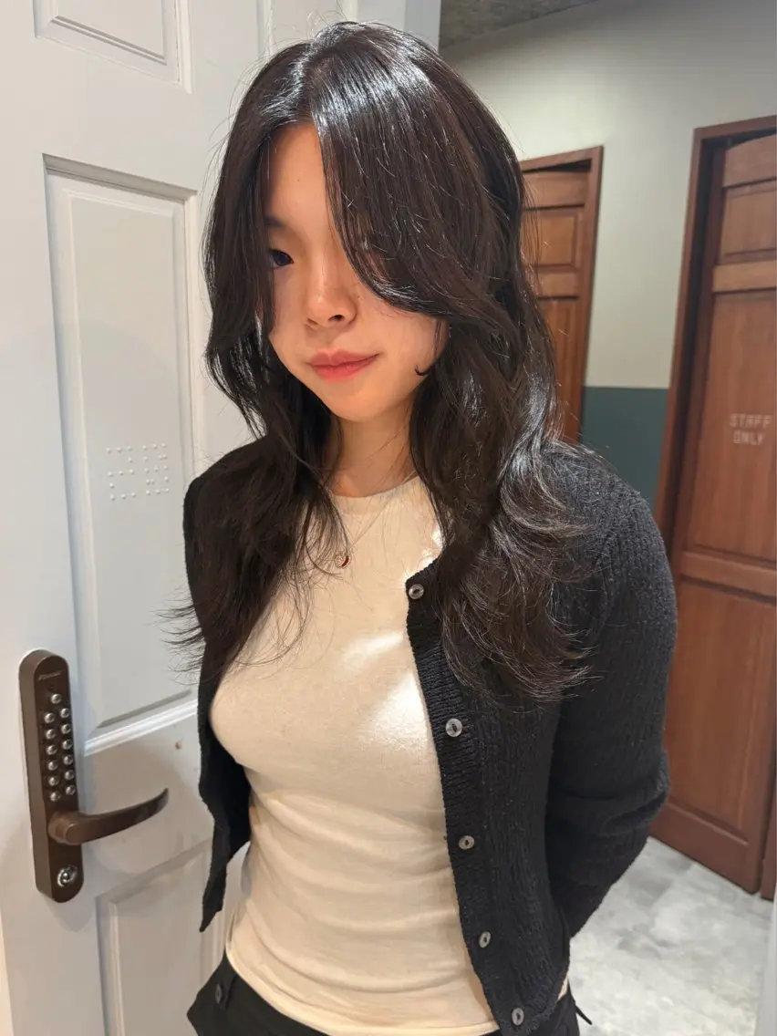 ロング カラー カット ヘアカラー トリートメント mai / linoah˚✧のヘアスタイル