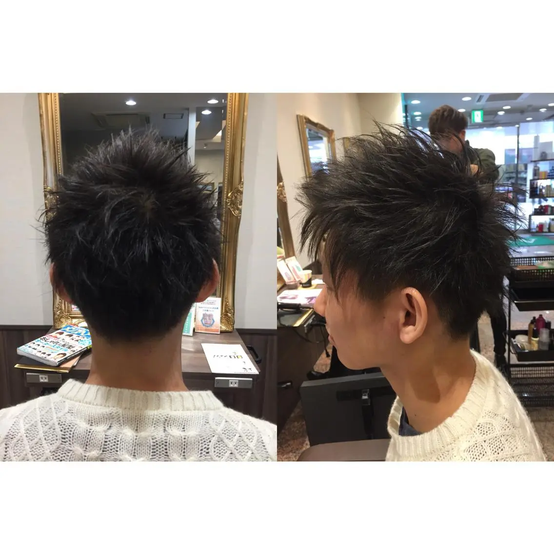 ショート メンズ カット 内野 光葉のヘアスタイル