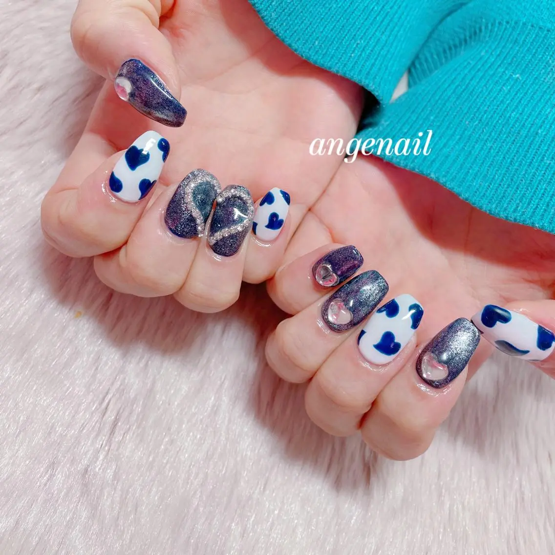 ネイル ハンドネイル オーナーネイリスト MAKIのネイルデザイン