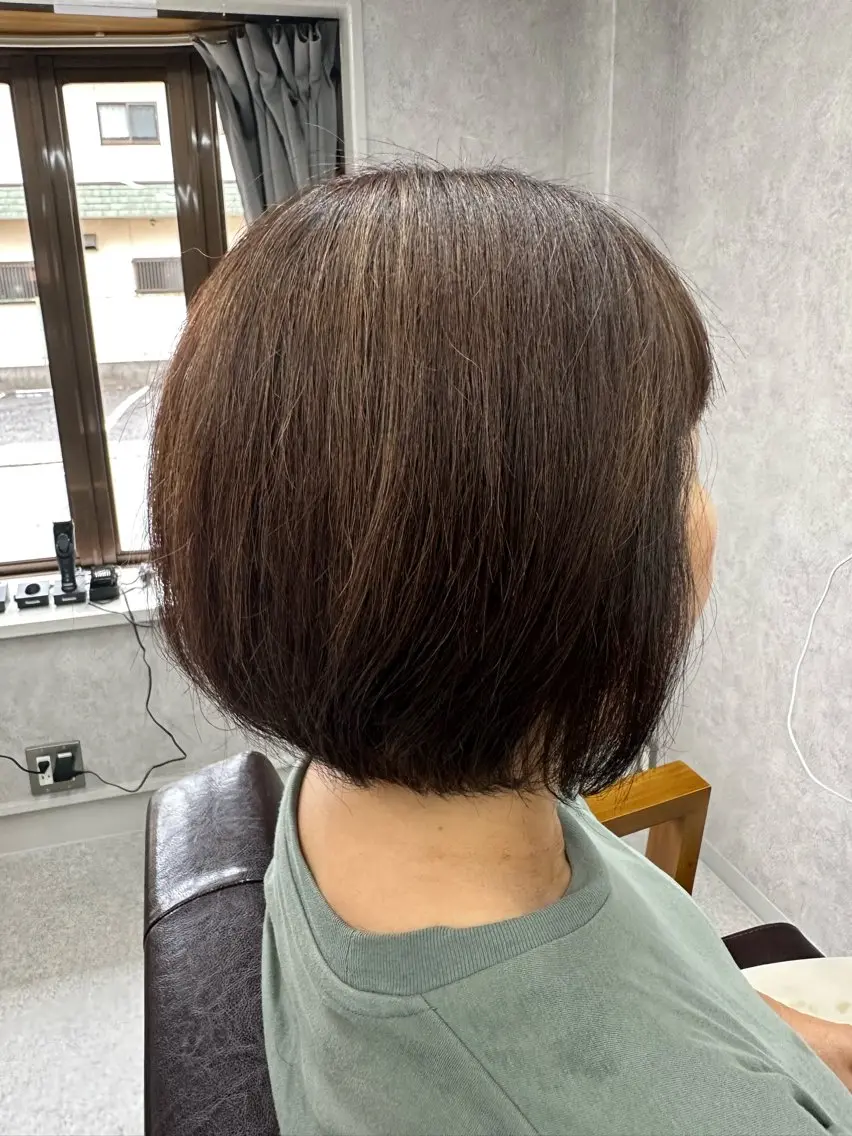 ショート カット ヘアカラー パーマ 縮毛矯正 トリートメント Lien 深井店のヘアスタイル