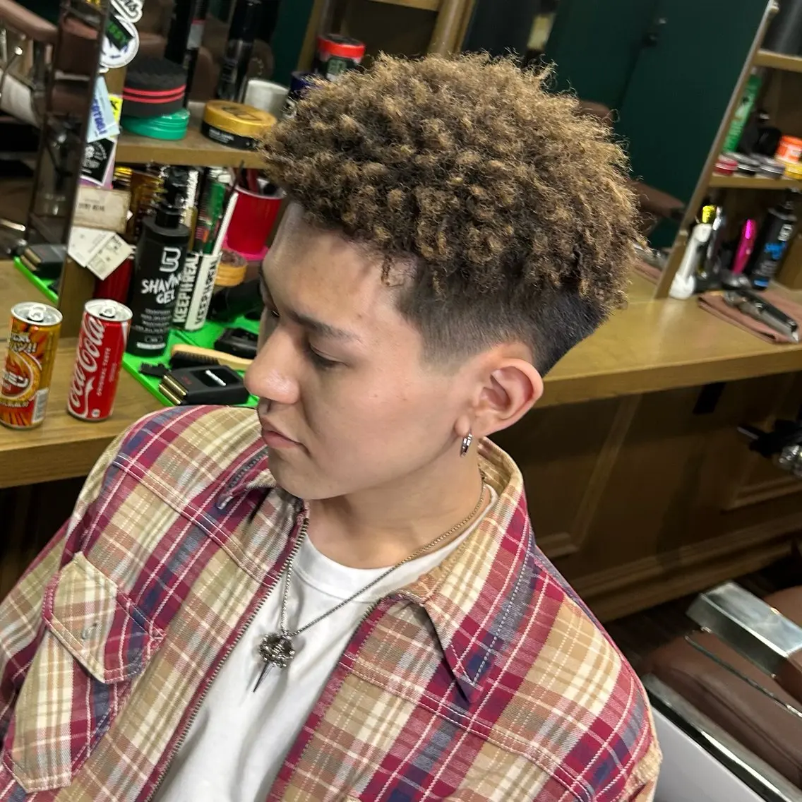 ショート パーマ メンズ カット パーマ 💈PRO SHOP WAVE 望愛💈のヘアスタイル