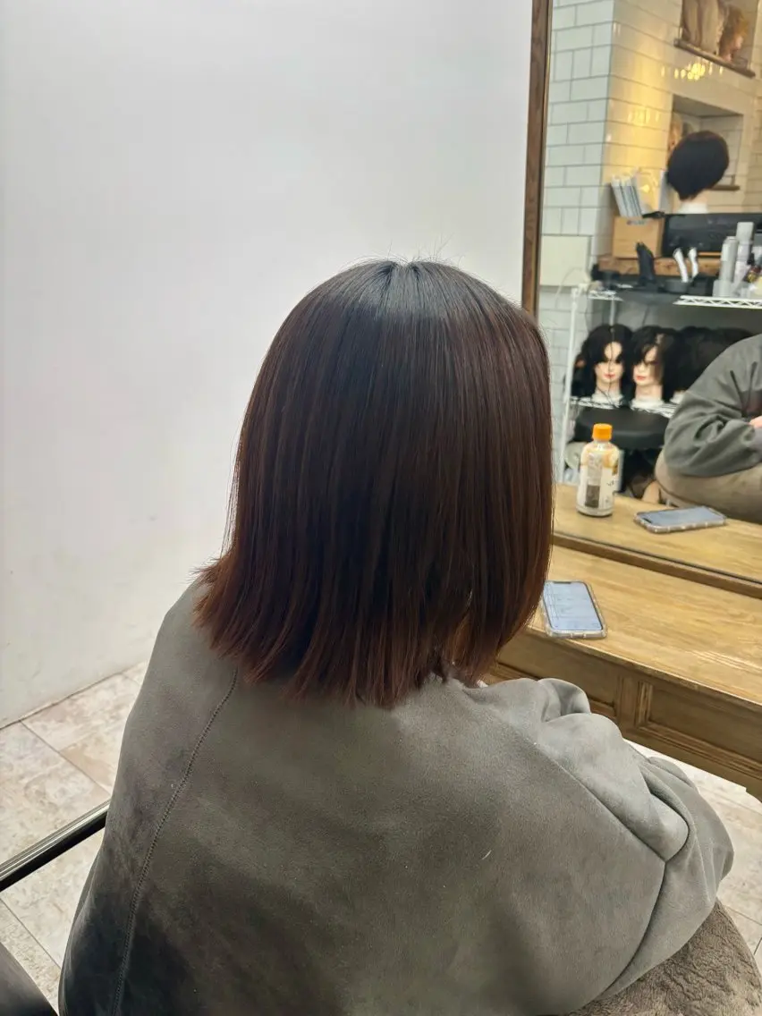 ミディアム 外ハネヘア 🫧大滝 いくみ🌿辻堂のヘアスタイル