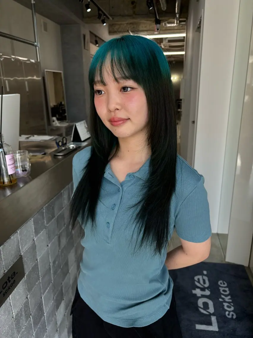 ロング カラー デザインカラー /rioのヘアスタイル