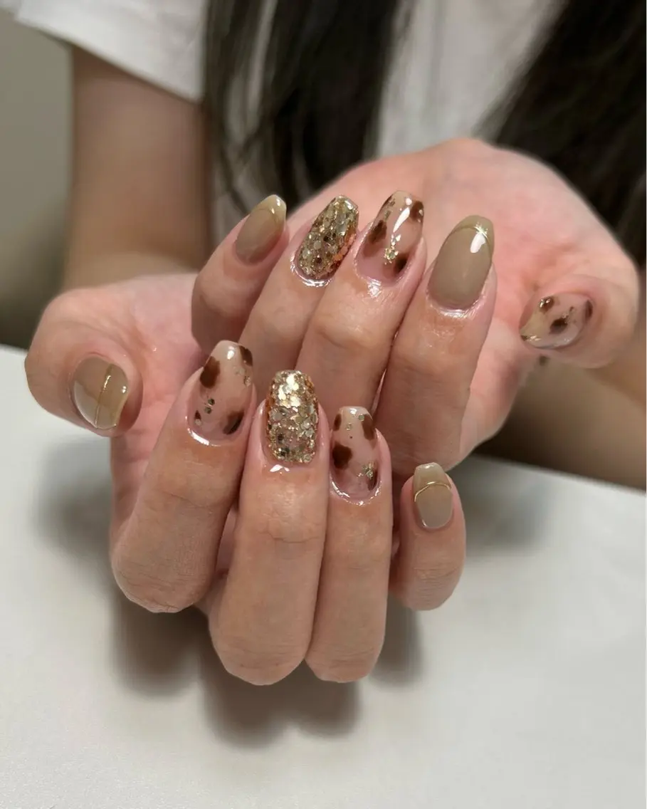 ネイル 持ち込み Felice 萩原のネイルデザイン