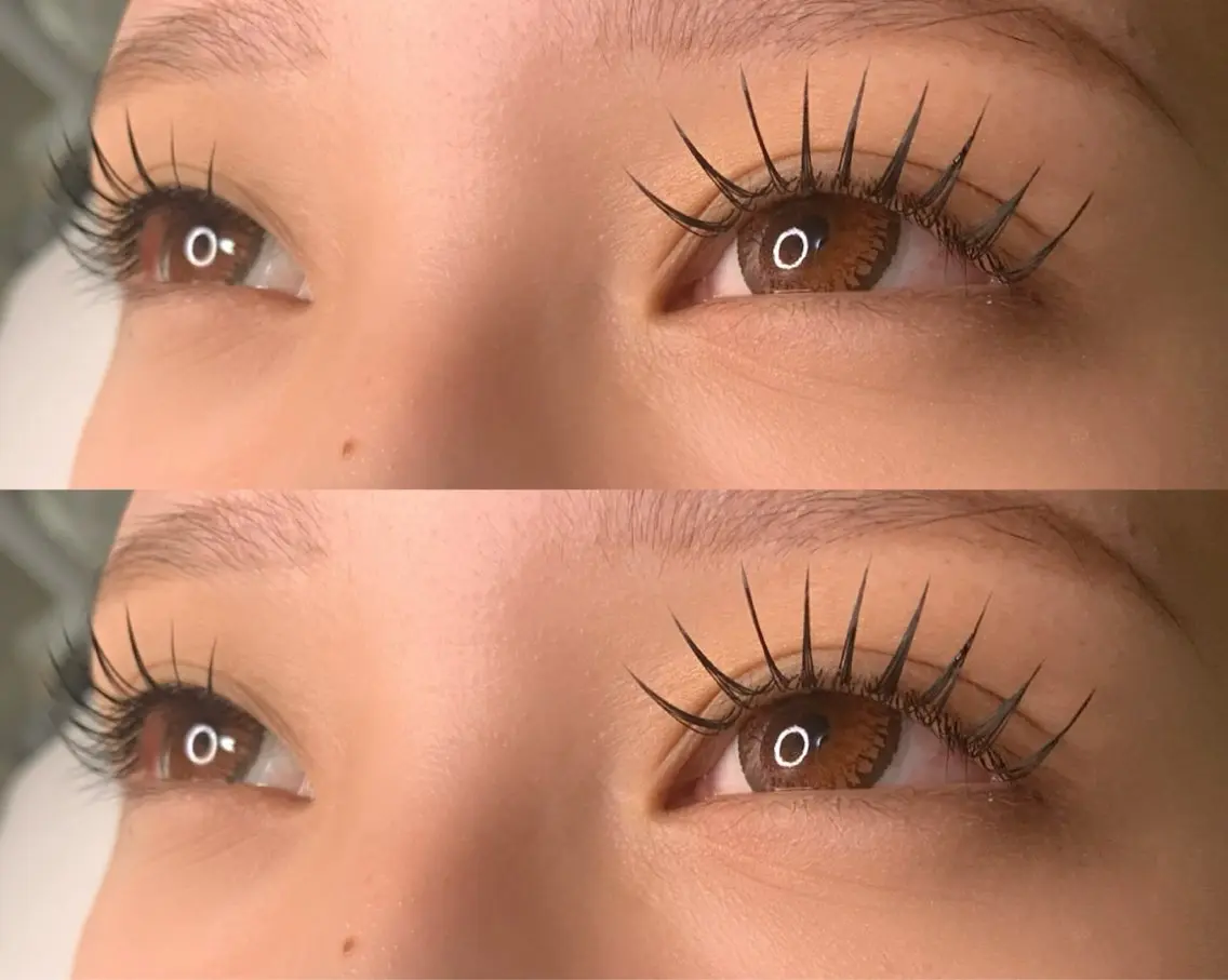 マツエク・マツパ フラットラッシュ Eyelash Salon IROのマツエク・マツパデザイン