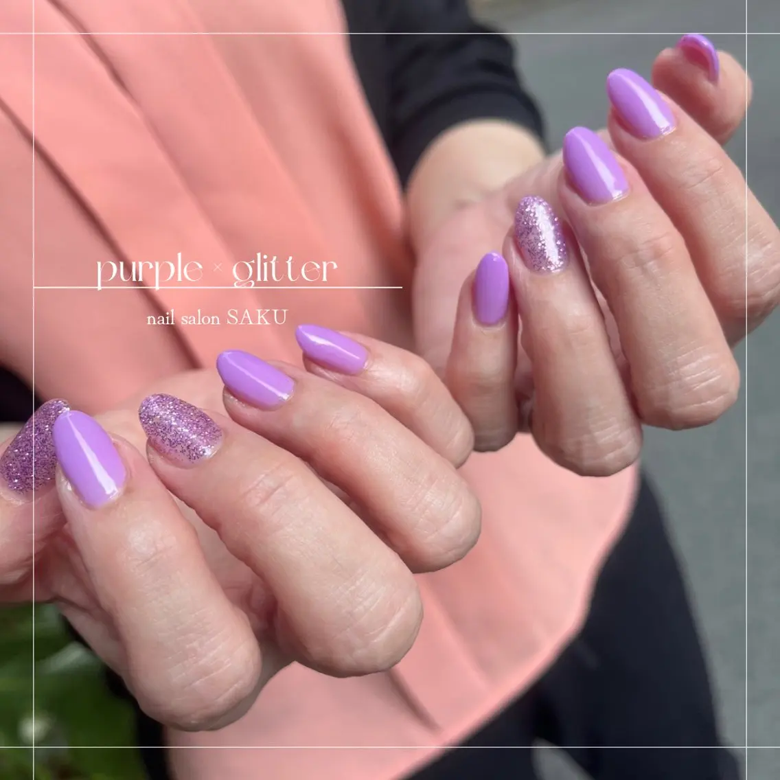 ネイル ニュアンスネイル シンプルネイル ハンドネイル SAKU nail 作島茜のネイルデザイン