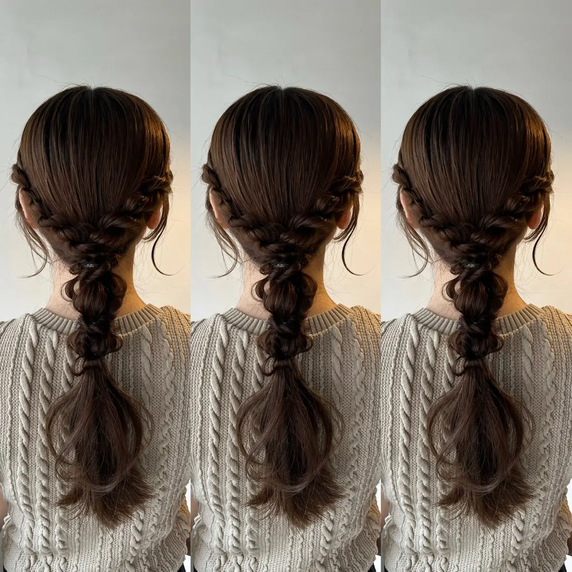 ヘアアレンジ ヘアセット アレンジ/ブラウン カラー HARU🕯のヘアスタイル