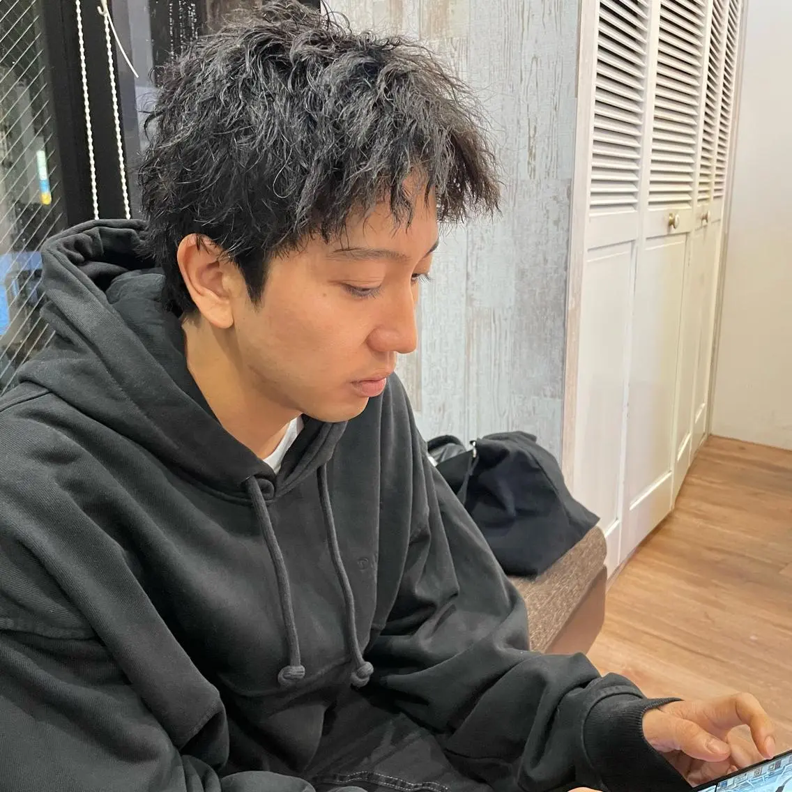 パーマ メンズ メンズショート 刈り上げ カット パーマ ［メンズ特化］神谷 清のヘアスタイル