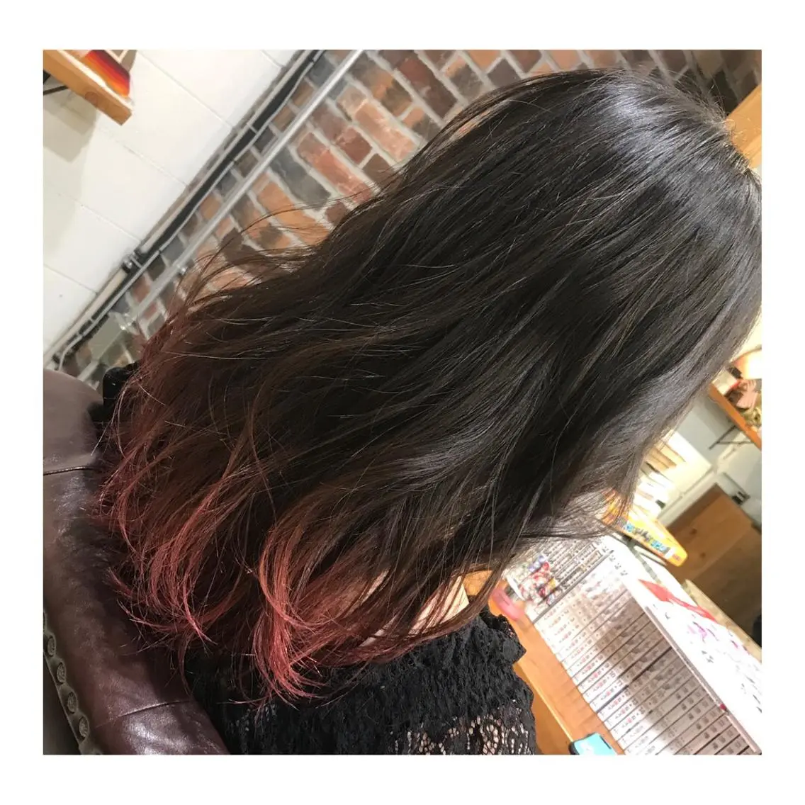 ロング カラー グラデーションカラー 竹嶌 健吾のヘアスタイル