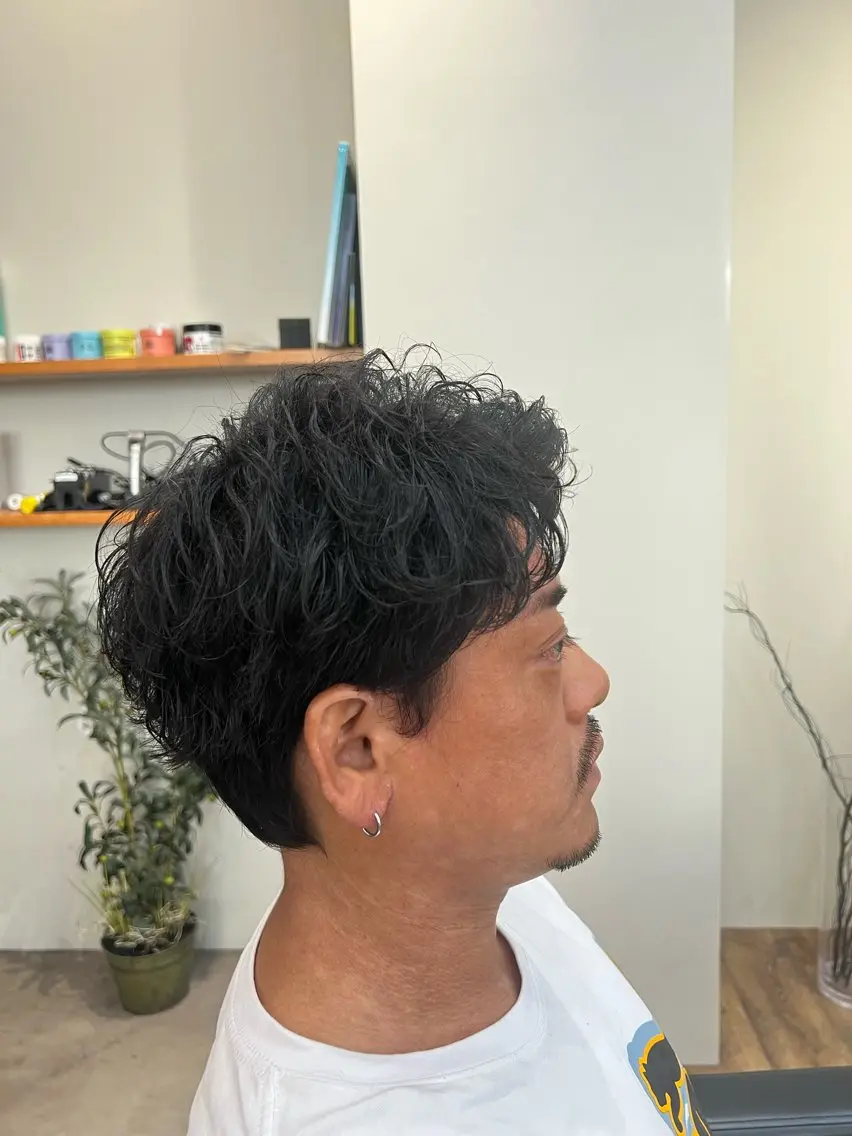 パーマ メンズ メンズ特化🪽 川島豪瑠のヘアスタイル