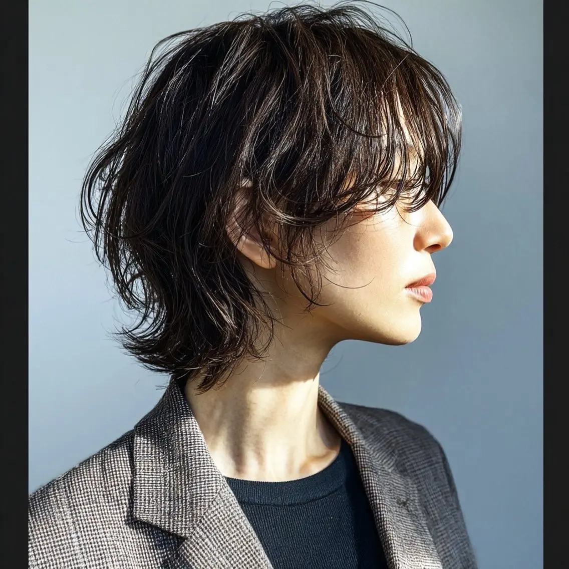 ショート ボブ くびれヘア ショート✨縮毛矯正 メゾンカシミヤ宮崎のヘアスタイル