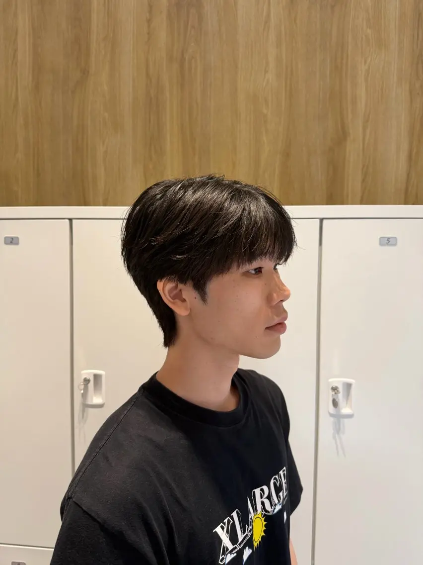 パーマ メンズ ダウンパーマ メンズ韓国風 メンズパーマ カット パーマ 縮毛矯正/メンズ カット栄 伊藤 翔哉のヘアスタイル
