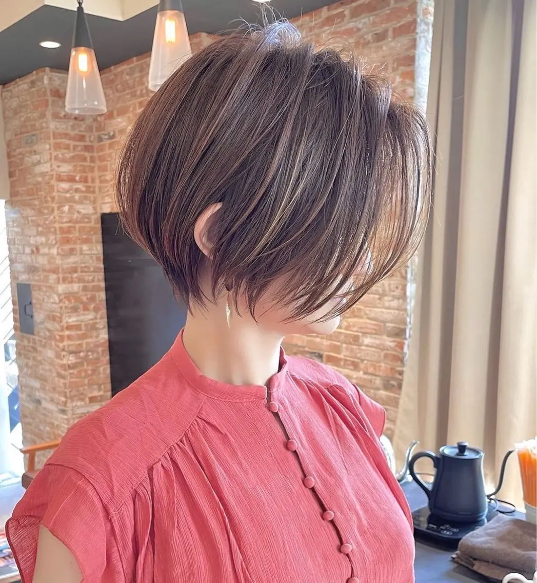 ショート カット 似合わせショート/ 山見陽のヘアスタイル