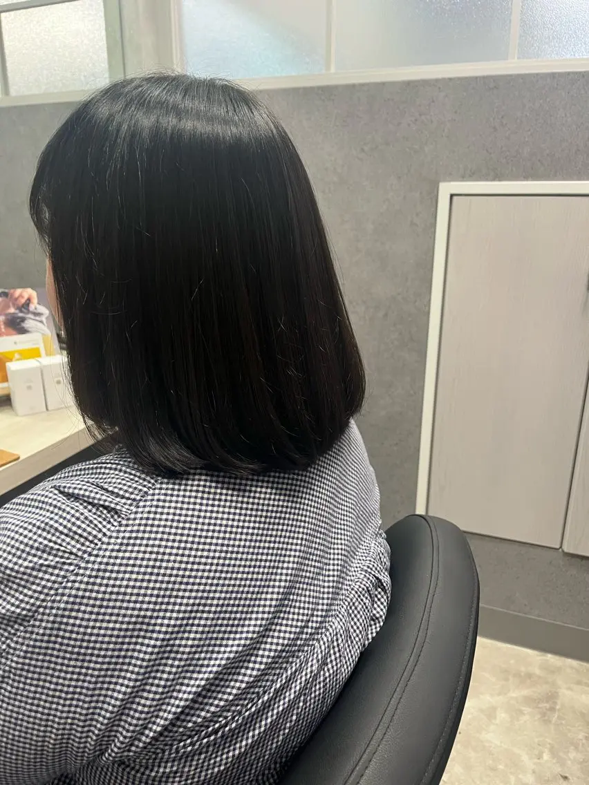 ミディアム トリートメント 加藤 あおいのヘアスタイル