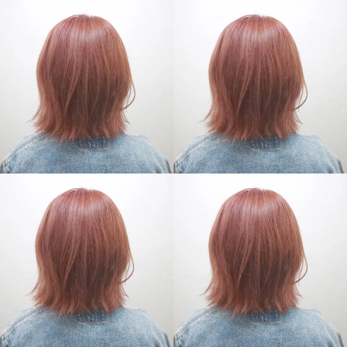 ミディアム カラー アディクシーカラー ブリーチ レッドカラー JILBLAN京都 ショート/ハイライトのヘアスタイル