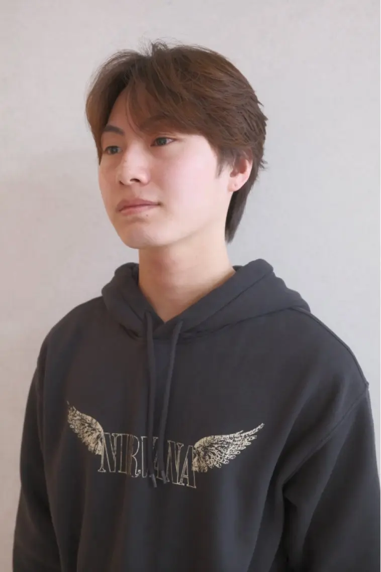 ショート パーマ 韓国風ヘア カット パーマ トリートメント ヘアセット メンズ特化パーマ 美容師/小泉賢徒のヘアスタイル