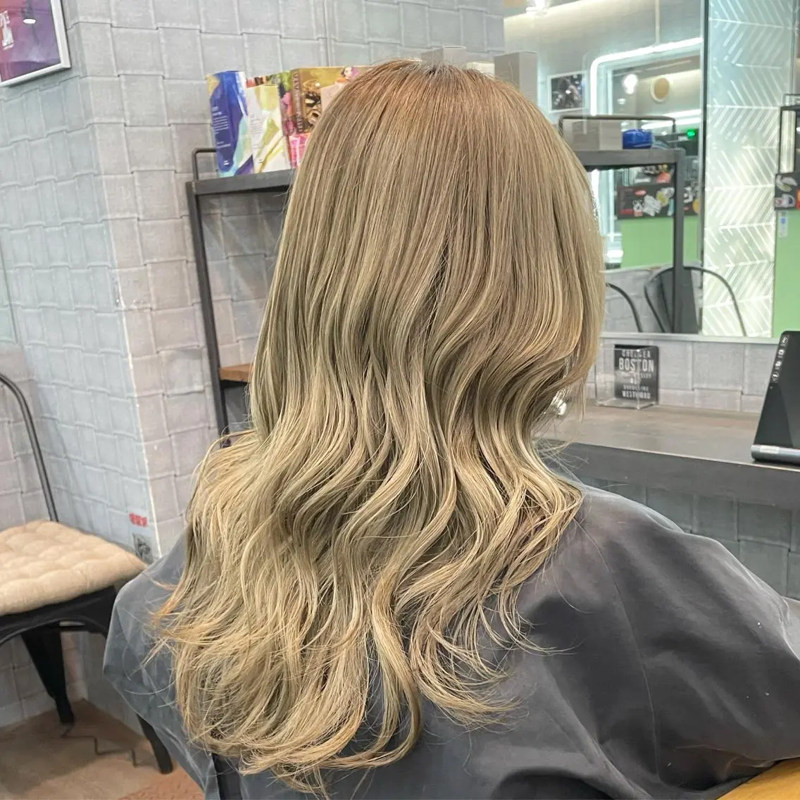 ロング カラー 渋谷/フェード/ 國分 翔のヘアスタイル
