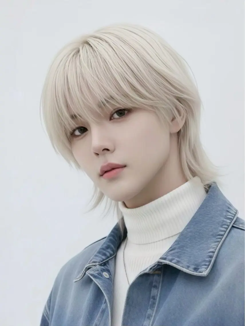 ショート カラー メンズ メンズブリーチ メンズハイトーン メンズ韓国風 ベージュカラー ブリーチ ヘアカラー メンズ垢抜けカラー /YUTAのヘアスタイル